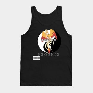 Yin and yang Phoenix Tank Top